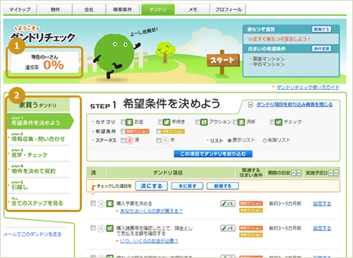 ダンドリチェック トップページ