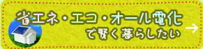 省エネ・エコ・オール電化な暮らしをしてみる