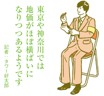 地価下げ止まりの動きが鮮明に　駅周辺や人気住宅地では上昇も